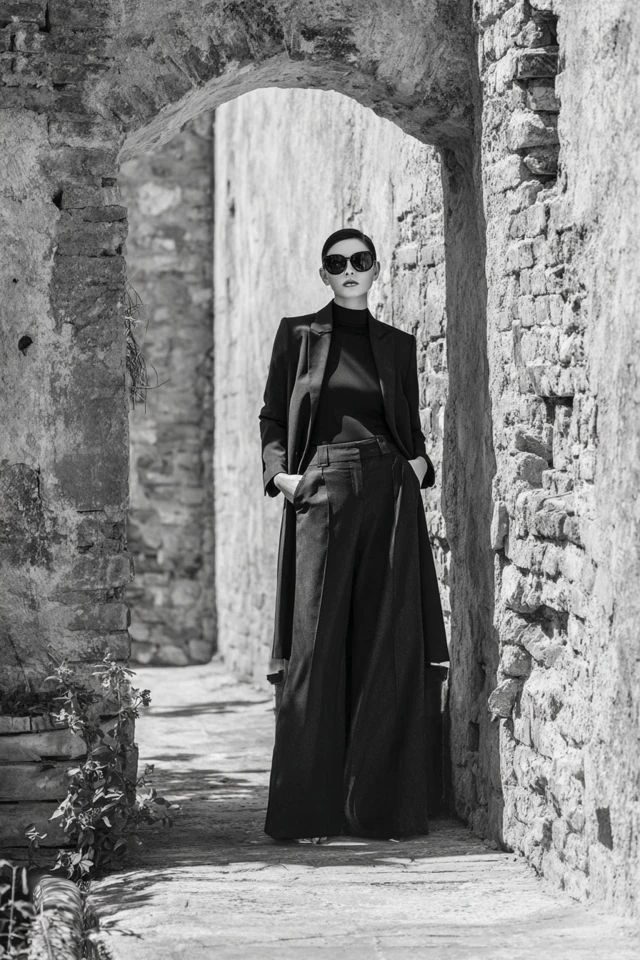 Monochrome Weekend Style Outfits