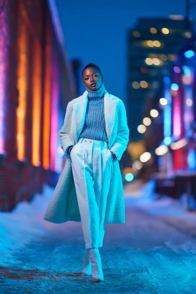 Casual Winter Chic Fabric Focus