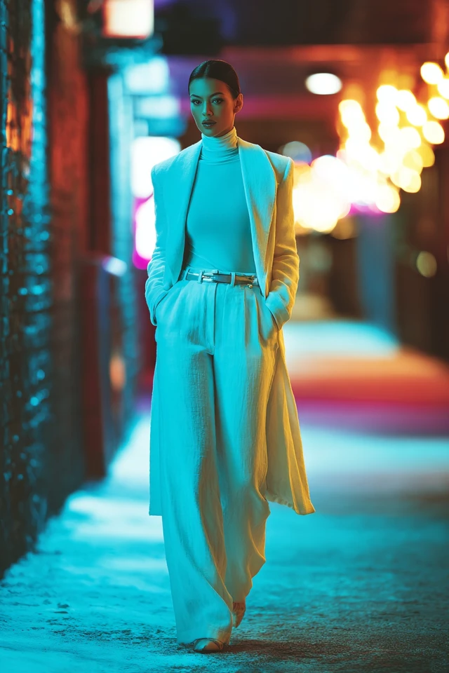 Winter Linen Pants Capsule Wardrobe