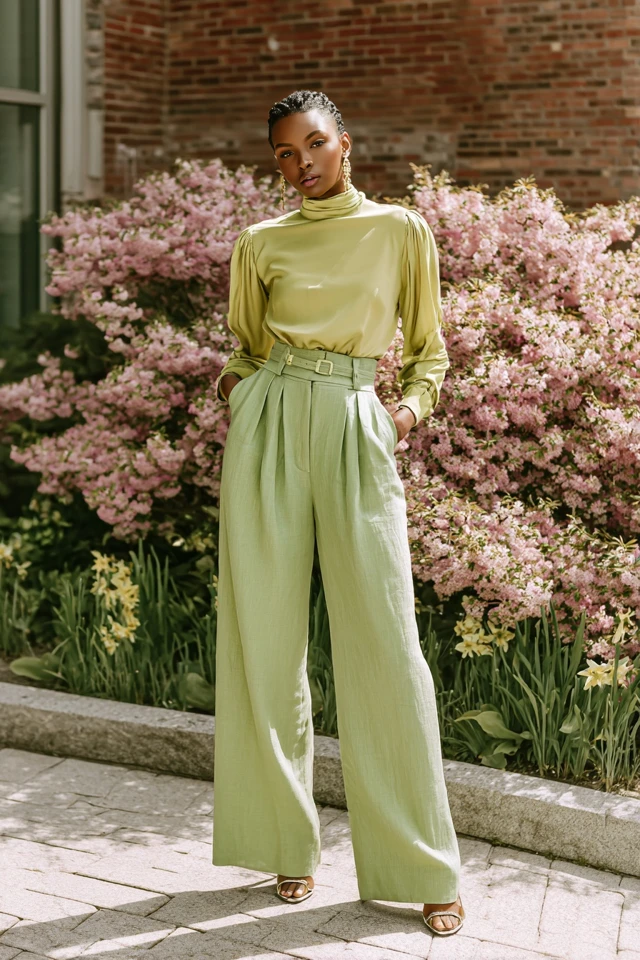 Spring Linen Pants Color Palette