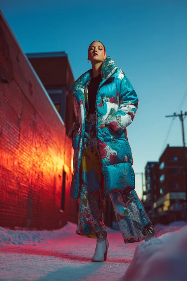 Styling Tips Bold Puffer Coat Accessory Trends