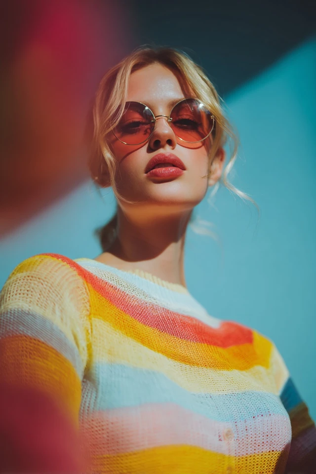 Tomato Girl Knit Sheer Layers