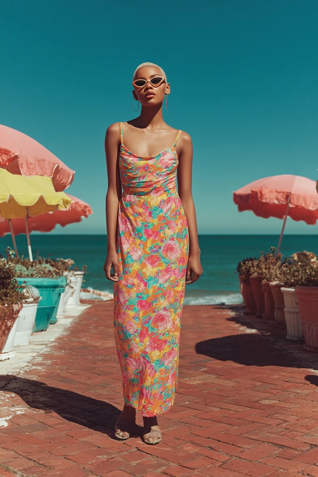 Styling Tips Minimalist Floral Dress Weather Style