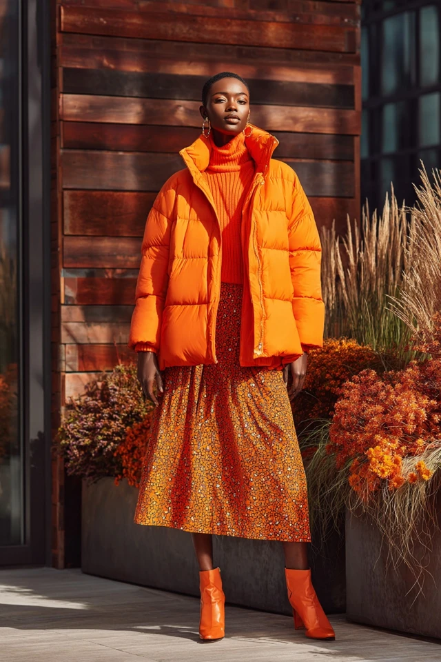 Fall Puffer Coat Accessory Trends