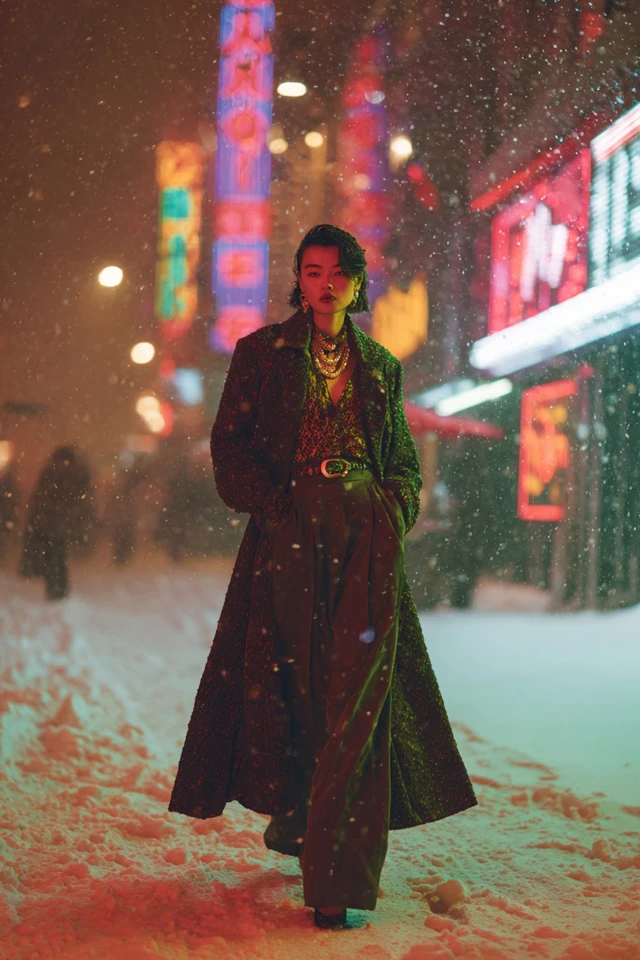 Vintage Winter Statement Weather Style