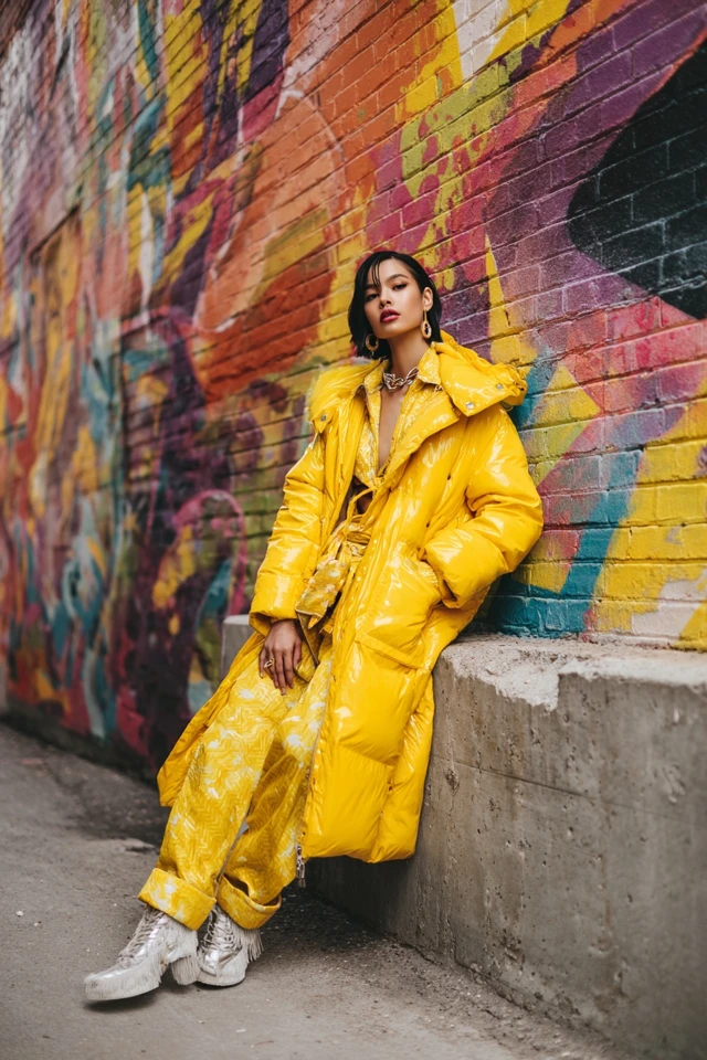 It Girl Puffer Coat Lookbook