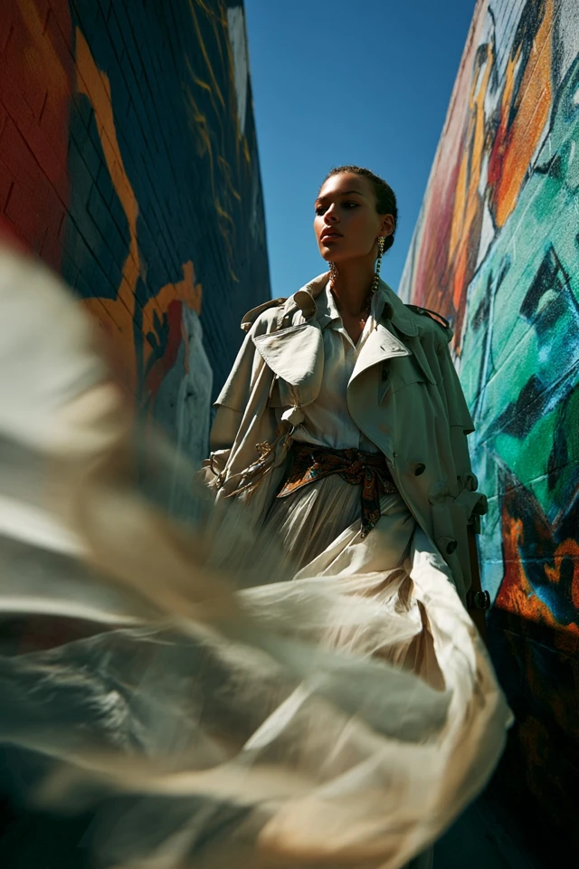 Inspiration Coastal Trench Coat Seasonal Trends