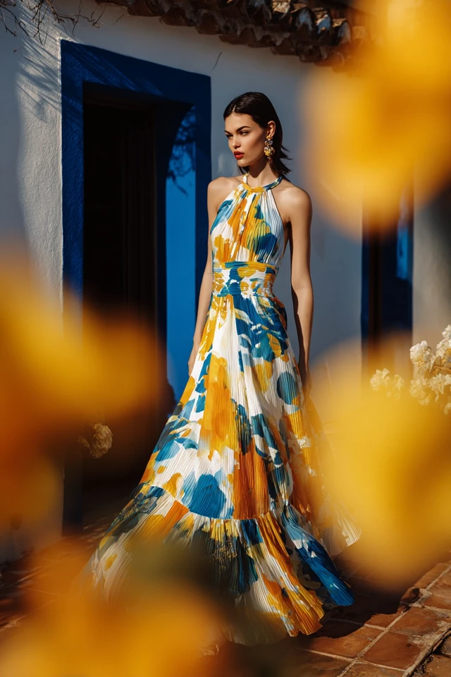 Feminine Summer Statement Fabric Focus