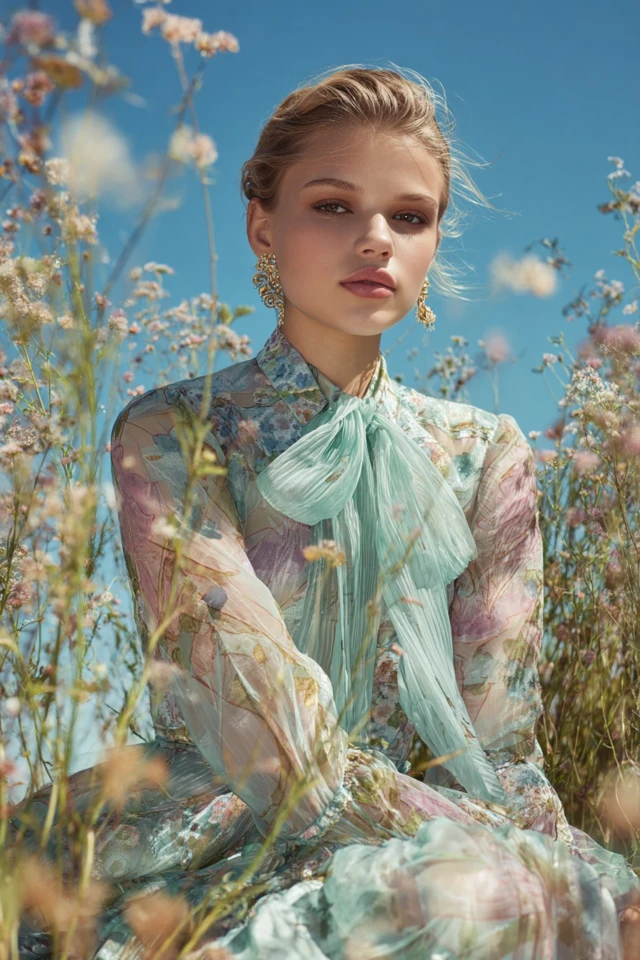 Spring Glam Fabric Focus
