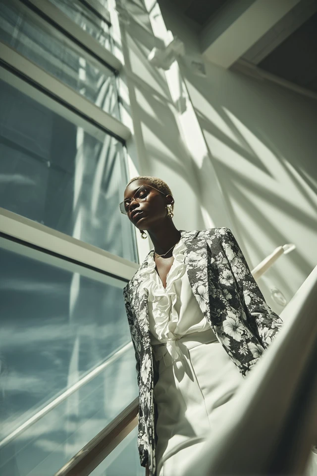 Chic Cottagecore Blazer Accessory Trends