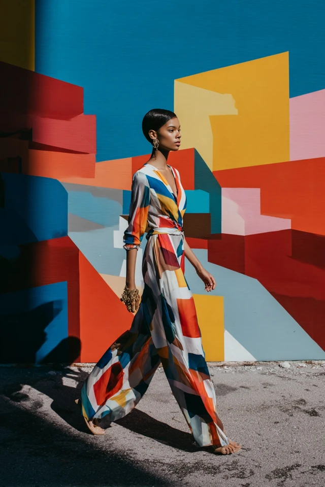 Scandi Wrap Dress Layering