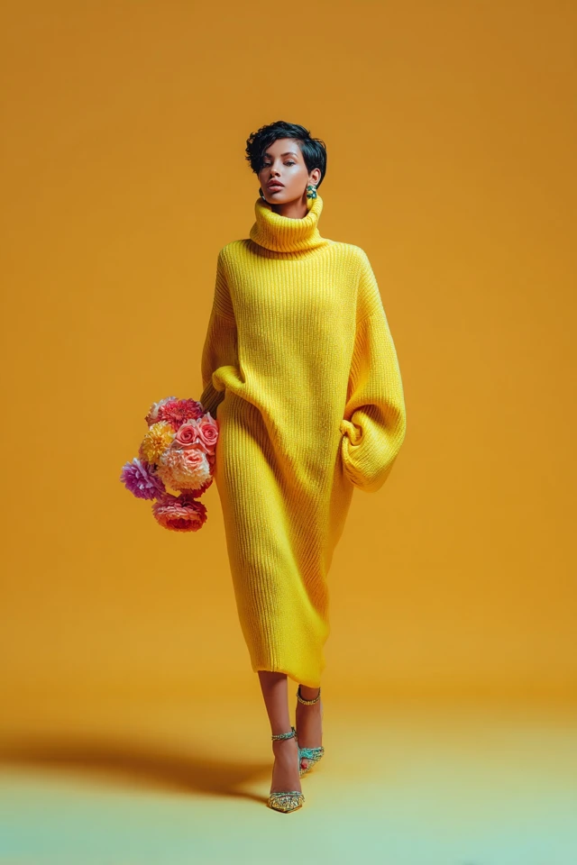 Statement 90s Turtleneck Color Palette