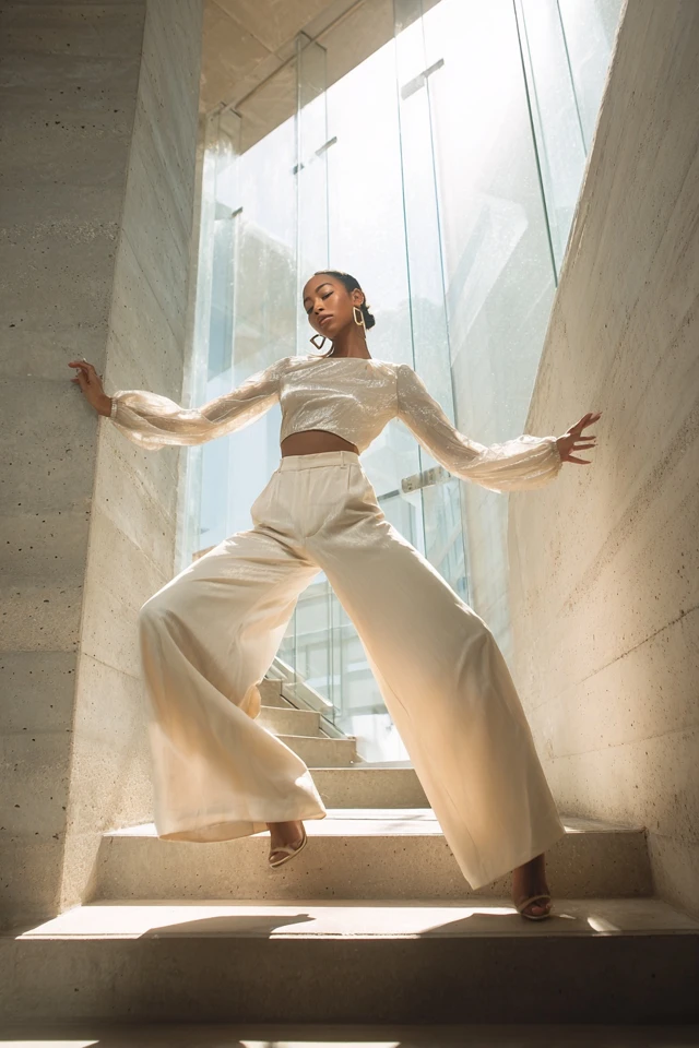 Glam Wide-Leg Pants Effortless