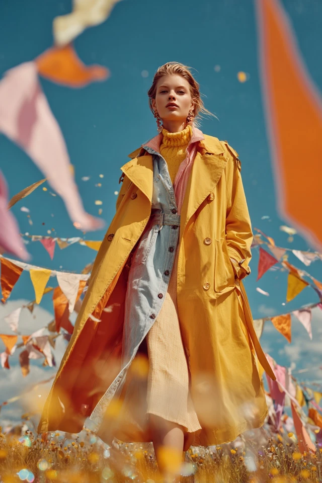 Summer Trench Coat Occasionwear