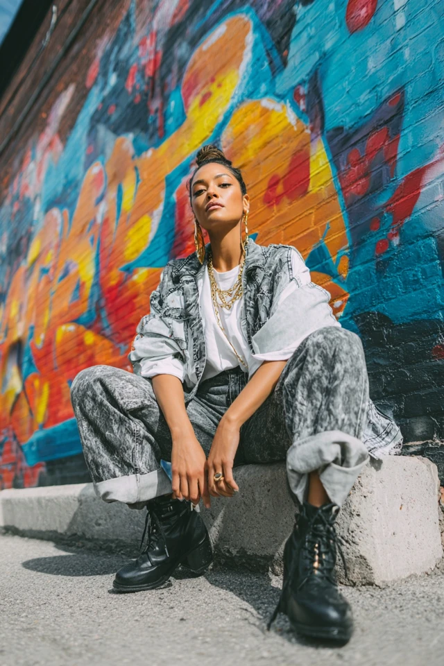Street Style Mom Jeans Curated