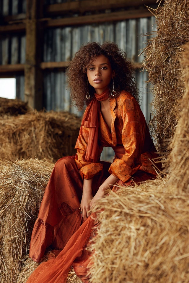 Feminine Fall Mood Occasionwear