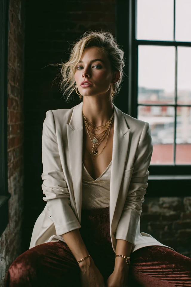Curated Elegant Blazer Color Palette