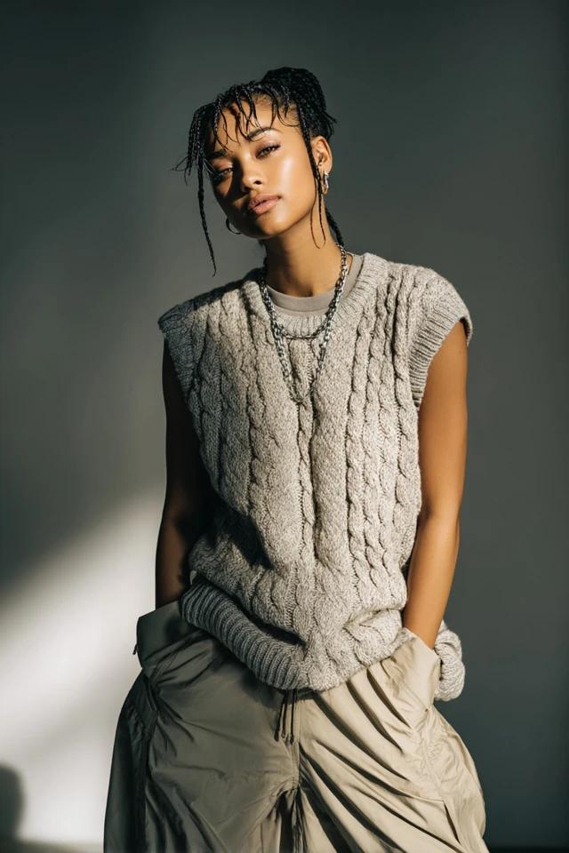Sporty Sweater Vest Must-Have