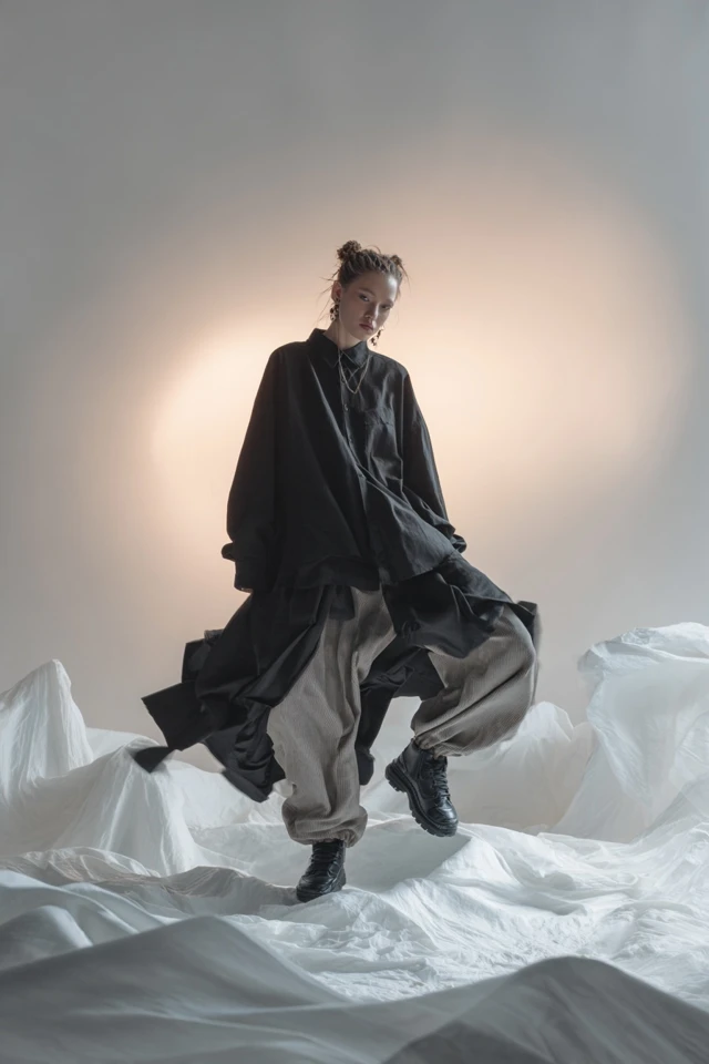 Winter Oversized Shirt Fabric Focus
