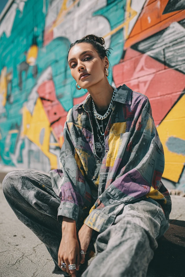 Street Style Oversized Shirt Essentials