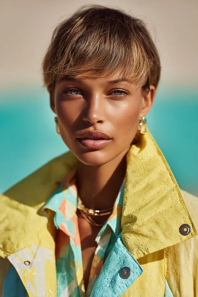 Summer Puffer Coat Style and Fit