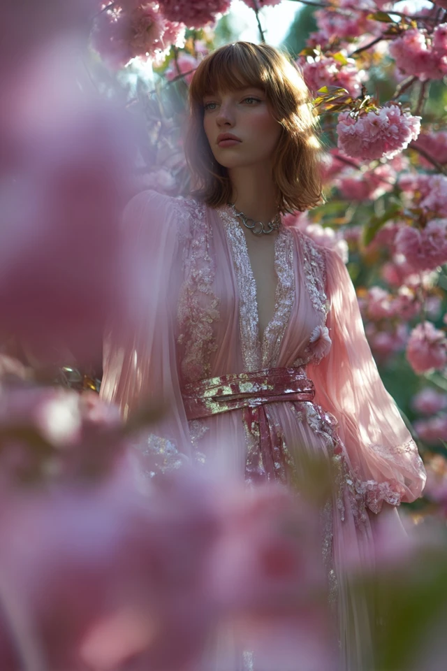 Spring Romantic Fabric Focus