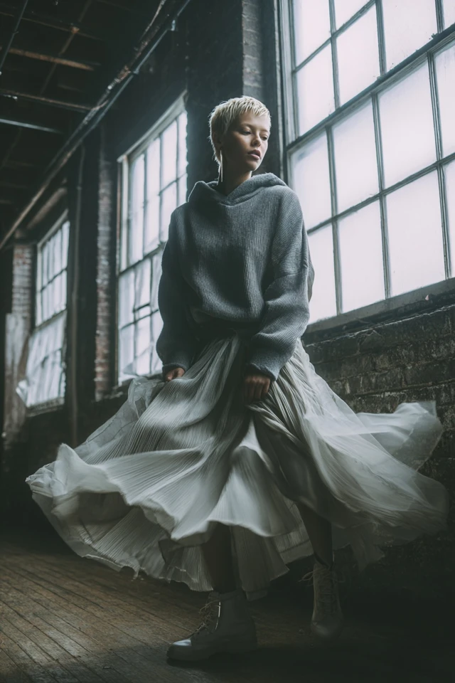 Mood Cozy Midi Skirt Seasonal Trends