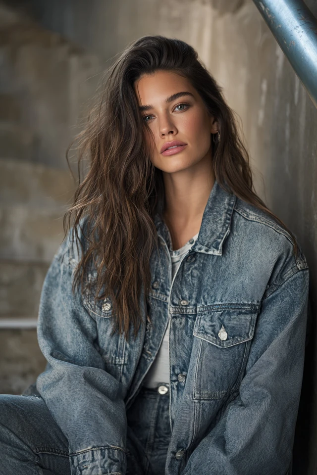 Chic Street Style Denim Wardrobe Basics