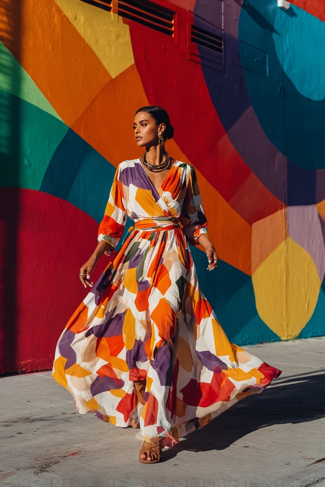 Essentials Modern Wrap Dress Outfit Ideas