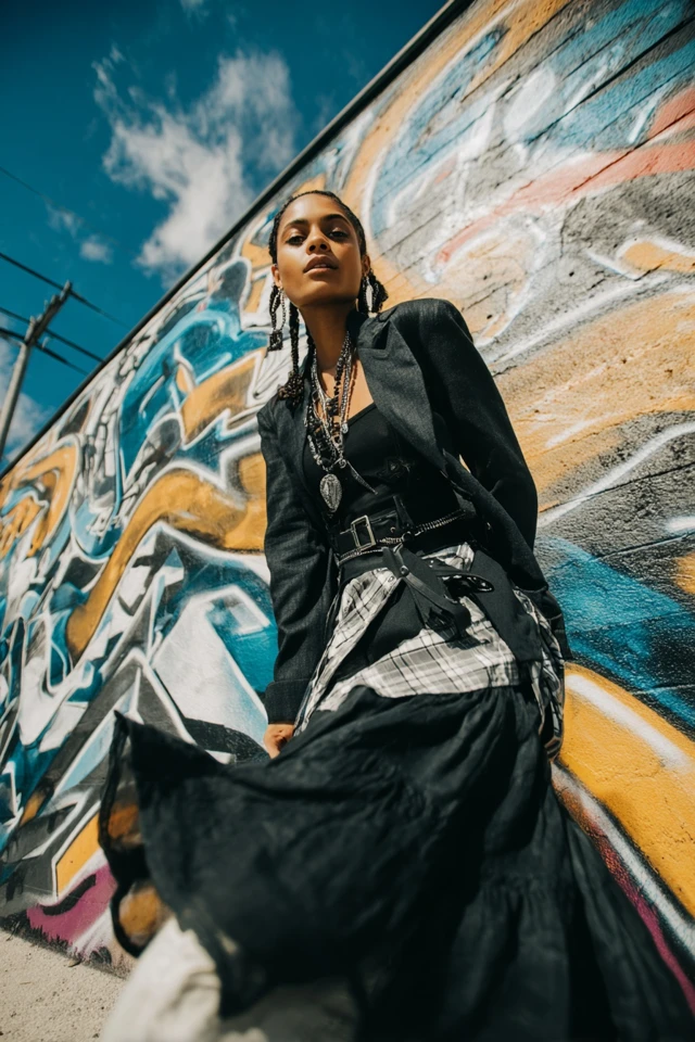 Curated 90s Blazer Wardrobe Basics