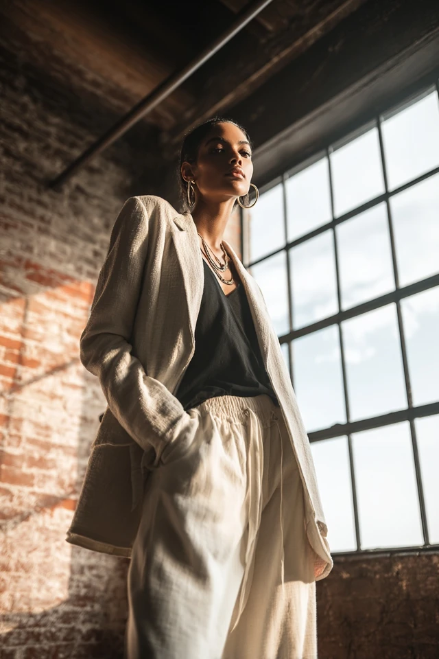 Vibes Athleisure Blazer Weather Style
