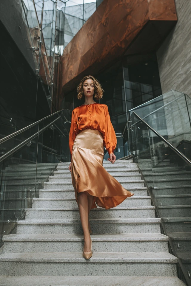 Ultimate Guide Feminine Satin Skirt Capsule Wardrobe