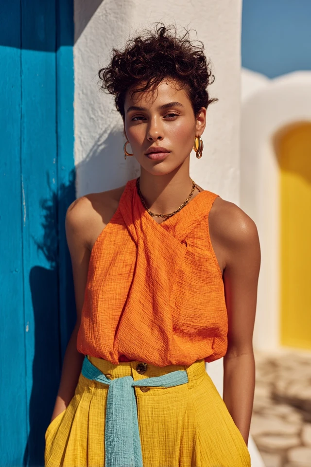 Summer Crop Top Fabric Focus