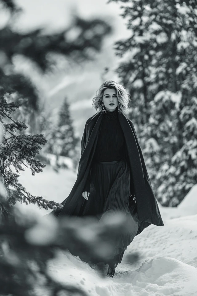 Monochrome Winter Edit Seasonal Trends
