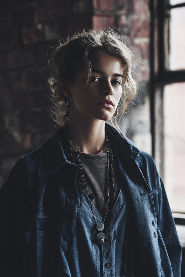 Trend Layered Denim Occasionwear