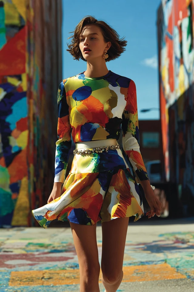 Edit Sporty Satin Skirt Accessory Trends