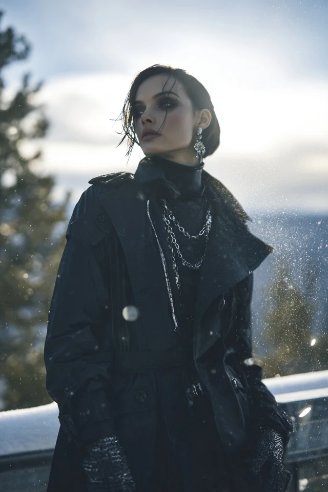 Winter Trench Coat Accessory Trends