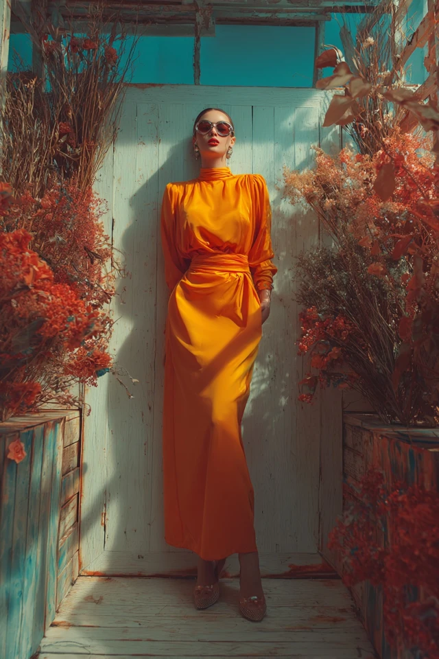 Romantic Bright Colors Outfit Ideas