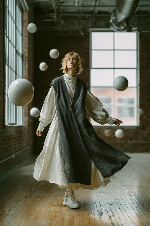 Scandi Wrap Dress Effortless
