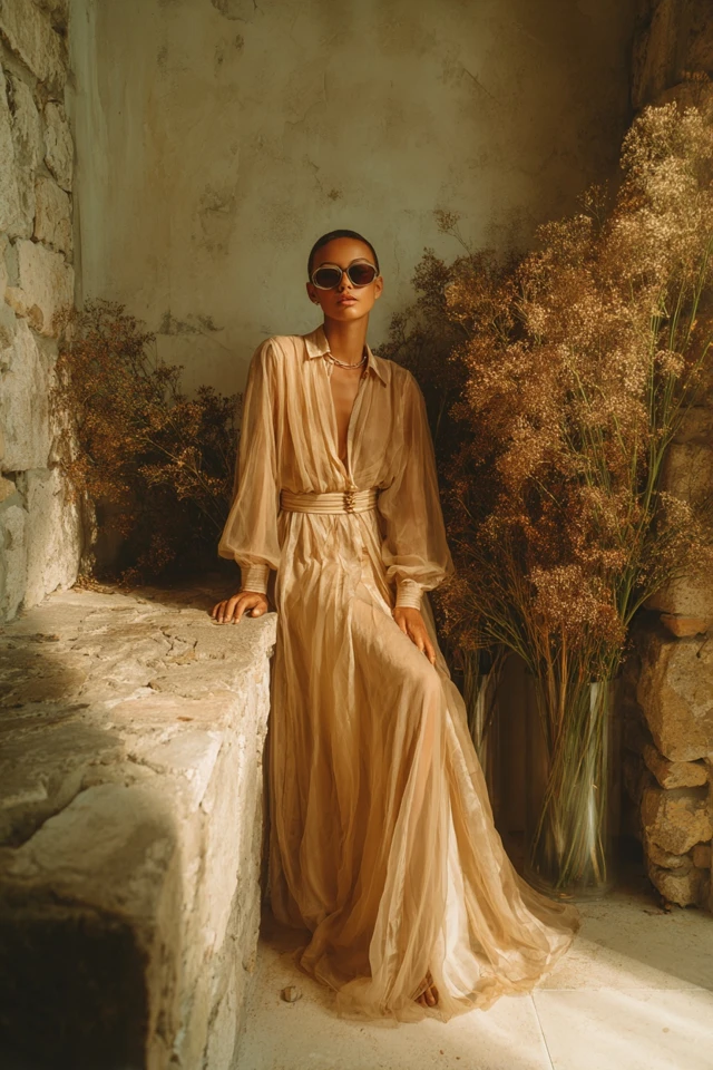 Luminous Umberglow Voile Wardrobe Edit - photo 2