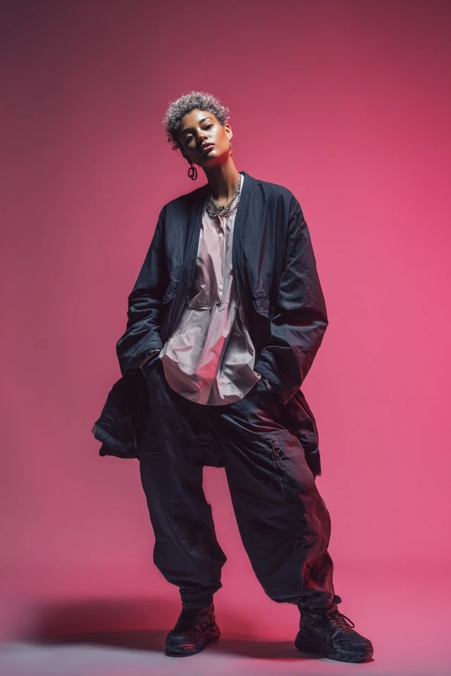 Statement Athleisure Cardigan Style and Fit
