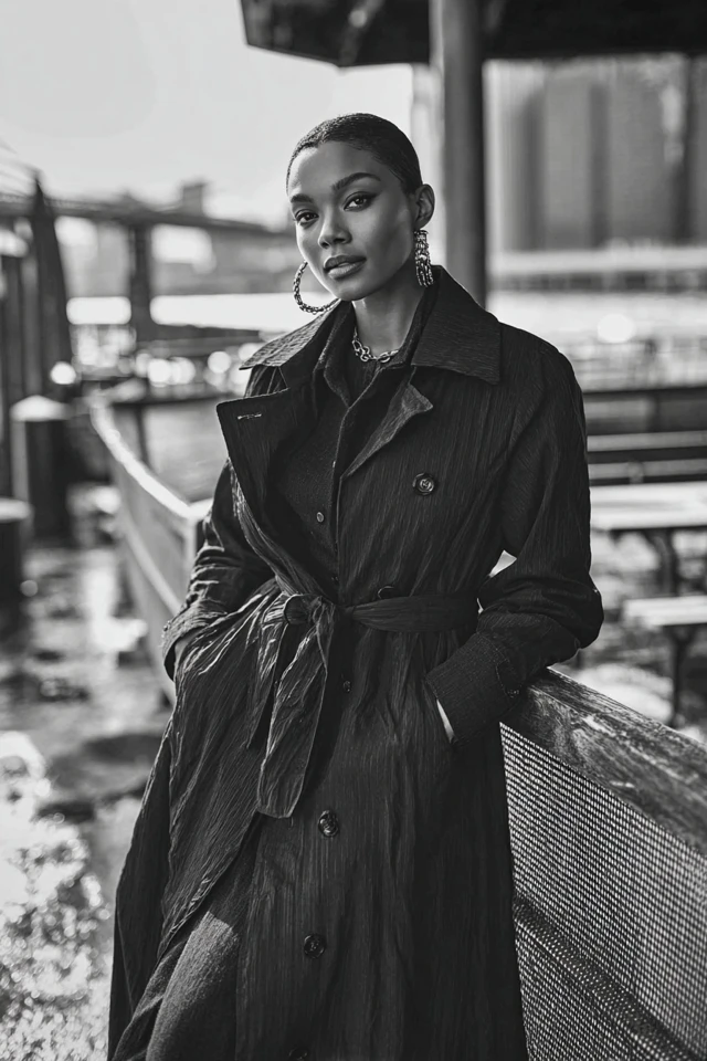 Winter Monochrome Wardrobe Basics