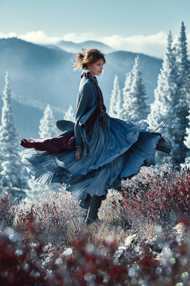 Winter Knit Dress Accessory Trends