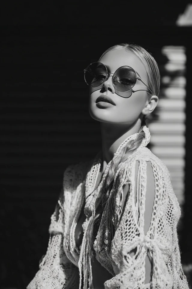 Monochrome Boho Crochet Inspiration