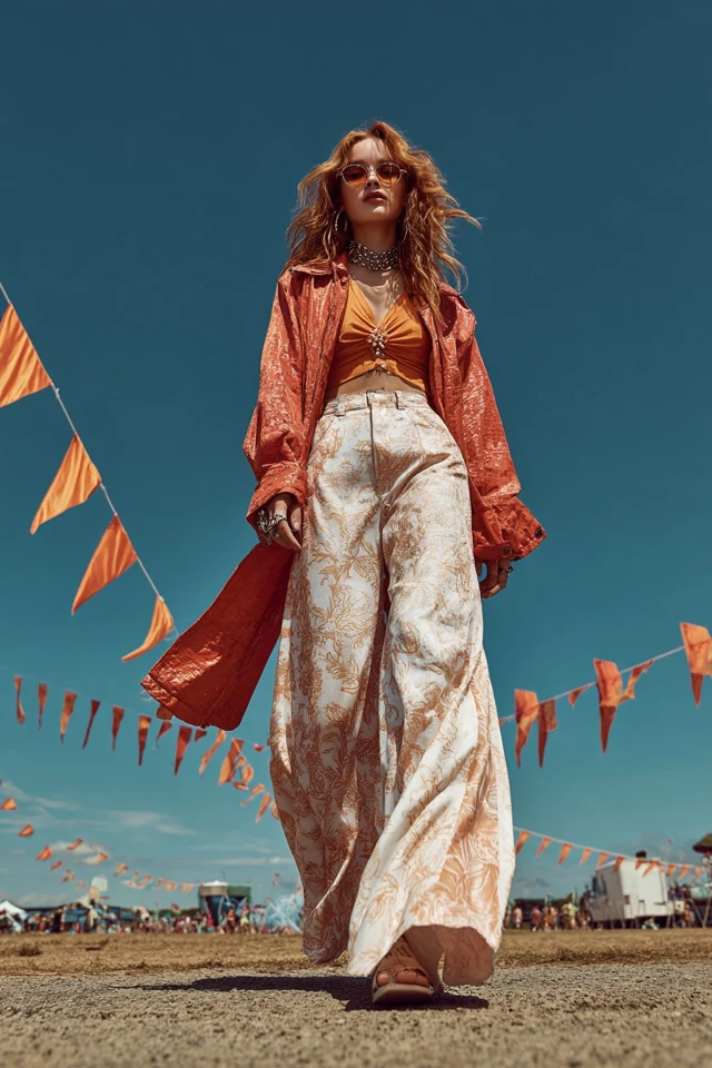 Summer Wide-Leg Pants Outfit Ideas