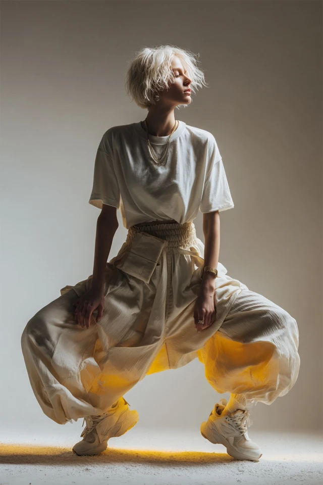 Ideas Athleisure White Tee Capsule Wardrobe