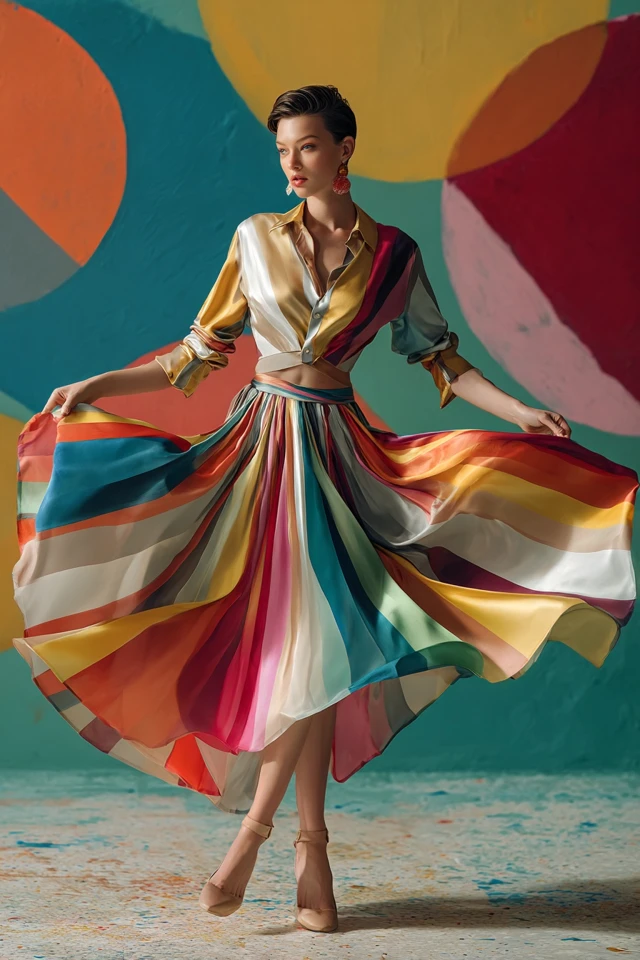 Essential It Girl Satin Skirt Occasionwear