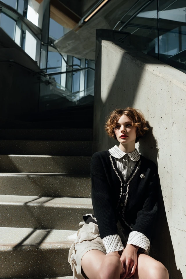 Preppy Cardigan Effortless