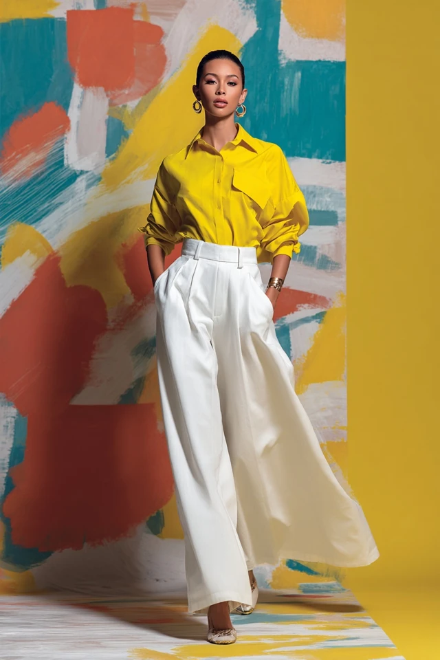 Casual Wide-Leg Pants Trend