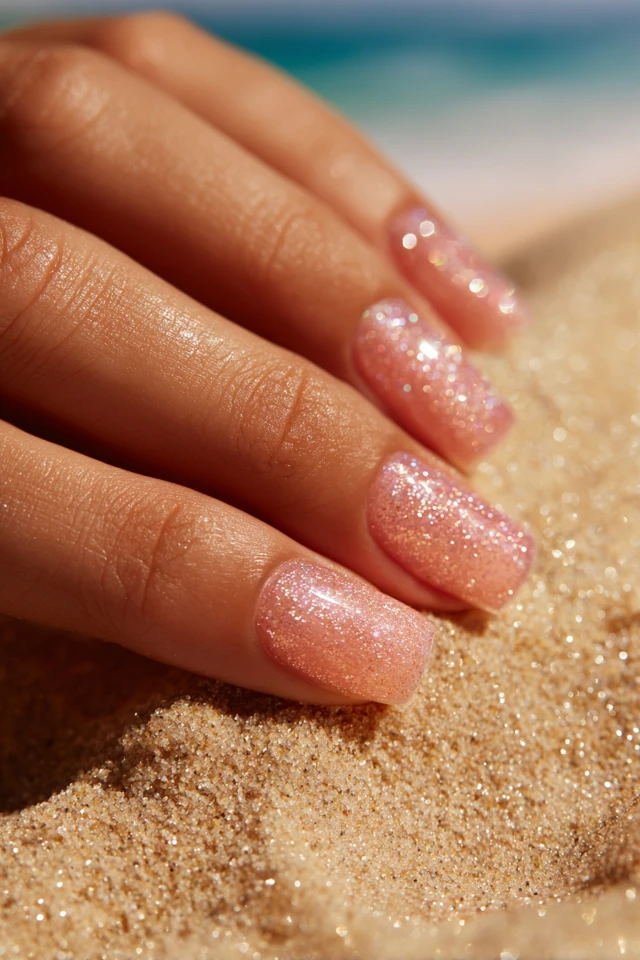 Peach Bliss Nails